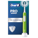 Oral-B Pro Junior Green Electric Toothbrush, For Ages 6+ Oral-B Pro Junior Green Electric Toothbrush, For Ages 6+