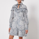 Hope & Ivy x William Morris Marigold Floral Gauze Dress - UK 16