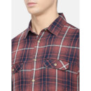 Multicolour Checked Casual Shirts M