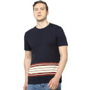 Navy Colourblock T-Shirts XL