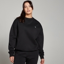 MP Damen Basics Oversize-Sweatshirt – Schwarz - XXS