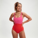 Formender ContourEclipse-Badeanzug für Damen Pink - 32