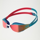 Gafas de natación de espejo Fastskin Hyper Elite para adultos y niños, rojo/azul - One Size
