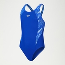 Maillot de bain Fille HyperBoom Splice Muscleback bleu/jaune - 7-8