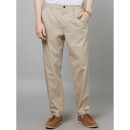 Solid Brown Cotton Chino 28