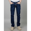 Navy Blue Cotton Jeans 30