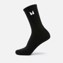 MP Crew-Socken Unisex — Schwarz - UK 2-5