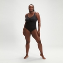 Women's Plus Size Shaping AquaNite Swimsuit Black - 42