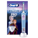 Oral-B Pro Kids Frozen Elektrische Zahnbürste, Blau/Lila