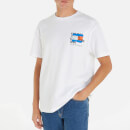 Tommy Jeans Tommy NY Graffiti Flag Cotton-Jersey T-Shirt - XL