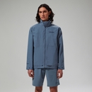 Men's Woodwalk Waterproof Jacket Blue - L