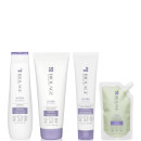 Biolage Hydrasource Hydrating Shampoo, Conditioner, Blow Dry Lotion and Deep Treatment Hair Mask Routine For Dry Hair