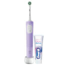 Oral-B Vitality Pro Purple Electric Toothbrush & Toothpaste 75ml