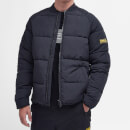 Barbour International Cluny Quilted Shell Bomber Jacket - L