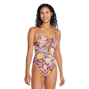 Printed Bandeau One Piece - Brown | Size 6