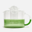 Fazeek Two Tone Teapot Clear + Green