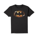 BATMAN Bat Logo Distressed Unisex T-Shirt - Black