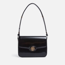 Tory Burch Robinson Spazzolato Convertible Leather Shoulder Bag Tory Burch Robinson Spazzolato Convertible Leather Shoulder Bag