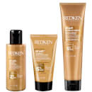 Redken All Soft Shampoo 75ml, Conditioner 30ml and Leave-in Treatment 150ml Bundle for Dry and Brittle Hair (Worth £33.82)
