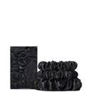Slip Pure Silk Back To Basics Assorted Scrunchie Set - Black