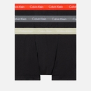 Calvin Klein Stretch 3-Pack Cotton-Blend Trunks - S