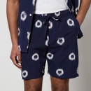 Wax London Kurt Cotton-Jacquard Shorts - W32