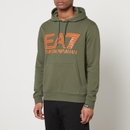 EA7 Oversized Logo Cotton Hoodie - XL