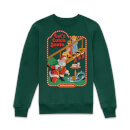 Steven Rhodes Let's Catch Santa Sweatshirt - Green