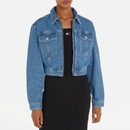 Tommy Jeans Claire Cropped Denim Jacket - S