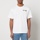 Lacoste Graphic Print Cotton-Jersey T-Shirt - XL