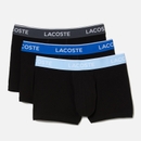 Lacoste 3 Pack Cotton-Blend Boxer Trunks - XL