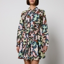 Never Fully Dressed Lauren Cotton and Linen-Blend Shirt Dress - UK 10