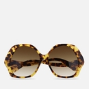 Vivienne Westwood Sophia Acetate Hexagonal-Frame Sunglasses Vivienne Westwood Sophia Acetate Hexagonal-Frame Sunglasses