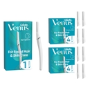 Venus Facial Hair & Skin Dermaplaning Razor Shaving Kit