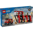 LEGO City Fire Station with Fire Engine Toy Playset 60414 LEGO City Fire Station with Fire Engine Toy Playset 60414