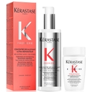 Kérastase Première Decalcifying Pre-Shampoo with Travel Size Shampoo for Damaged Hair with Pure Citric Acid and Glycine