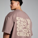 MP Tempo Better Oversized Chill Out Graphic T-Shirt - Hazelnut - S-M