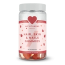 Hair, Skin &amp; Nails Gummies - Double-Layered Heart Edition - 60gummies - Cherry