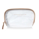 Anastasia Zipper Pouch - Clear PVC/Gold Trim Anastasia Zipper Pouch - Clear PVC/Gold Trim