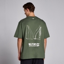 MP Lifestyle Graphic T-shirt - Tijmgroen  - XXS-XS