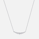 Carat London Carissa White Gold Plated Sterling Silver Necklace
