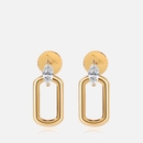 Carat London Tori Gold-Plated Sterling Silver Hoop Earrings