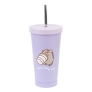 Pusheen Moments Metal Tumbler With Straw
