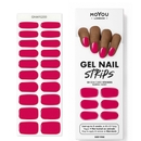 MoYou London Gel Nail Strip - Deep Pink
