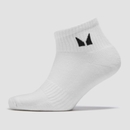 MP Unisex Ankle Socks (1 Pack) - White - UK 9-11