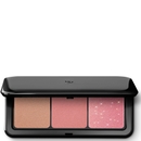 KIKO Milano Multi Finish Trio Blush & Bronzer Palette - 02 Mauve