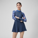 Robe de bain à manches longues pour Femmes Bleu épicéa - 34