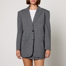 MAX&Co. Out Of Office Pinstriped Woven Blazer - UK 14