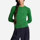 Polo Ralph Lauren Julianna Cotton Cable-Knit Jumper - S