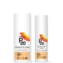 Riemann P20 Sensitive SPF50+ Face & Body Bundle